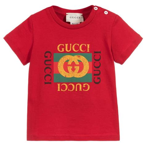 gucci t shirt baby girl|Gucci baby grow boy.